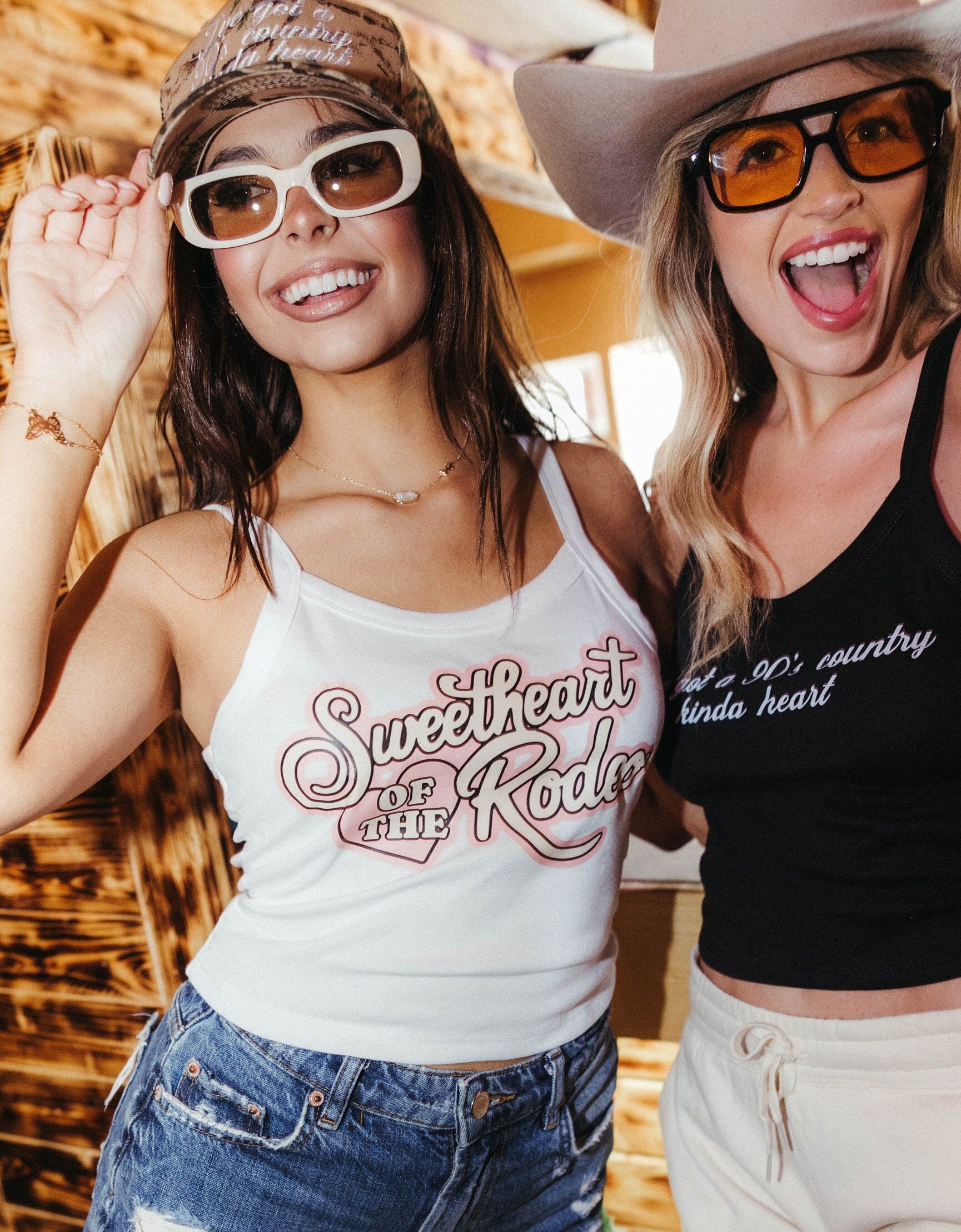 Sweetheart of the Rodeo Micro Ribbed Scoop Tank
