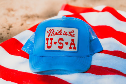 Made In the USA Patch Trucker