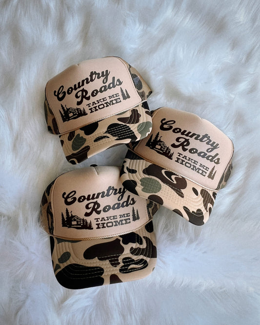 Country Roads Trucker Hat