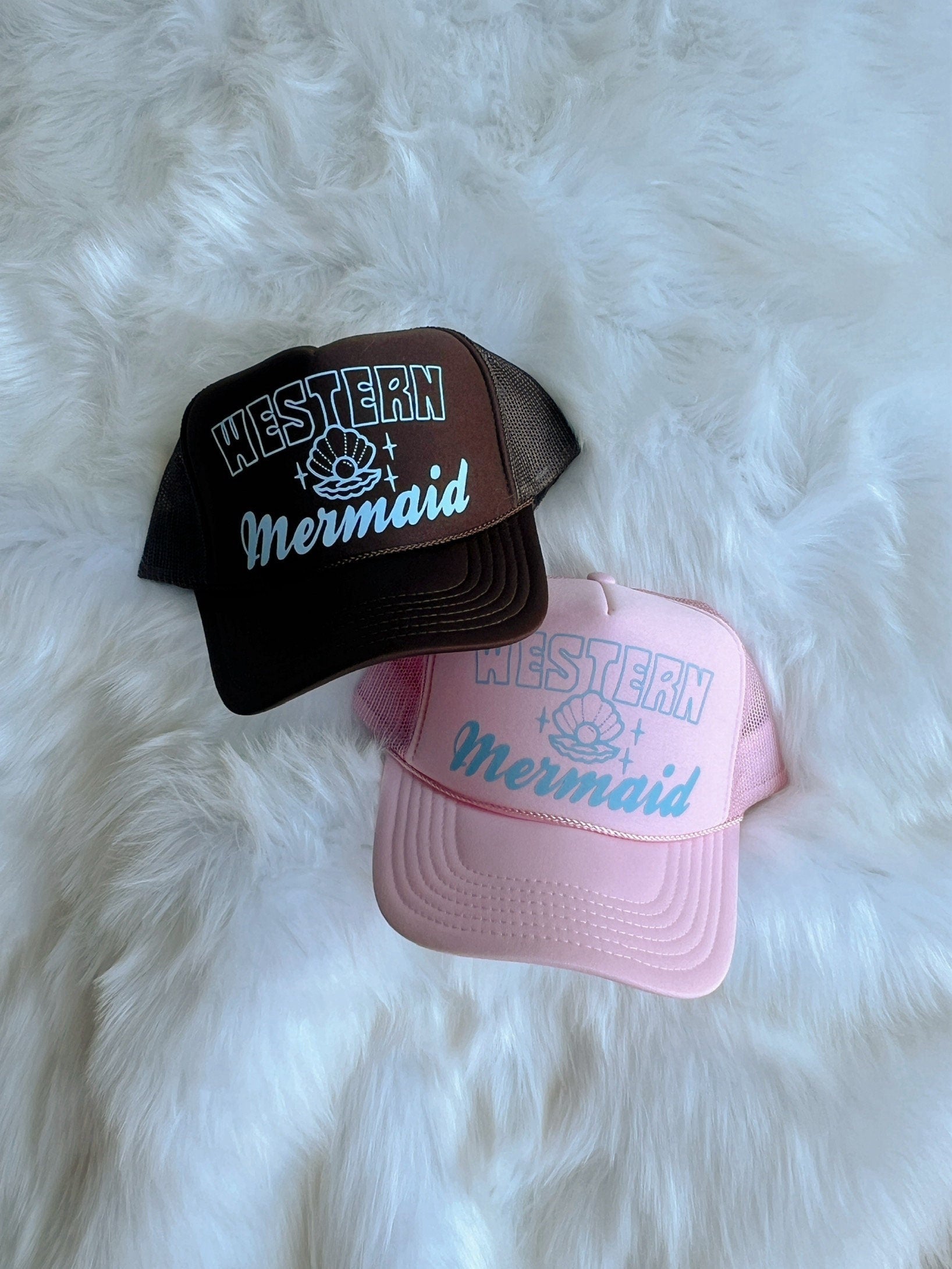 Western Mermaid Trucker Hat