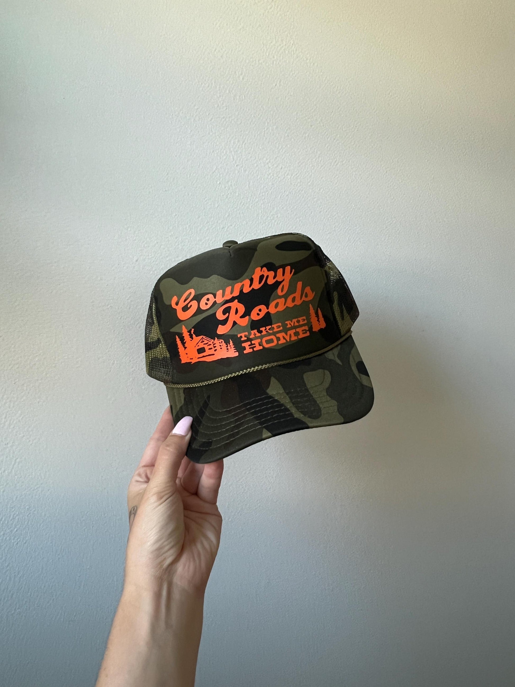 Country Roads Trucker Hat