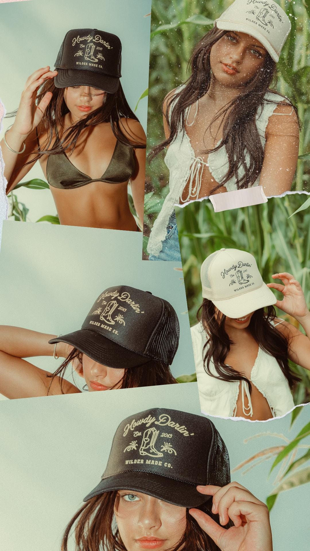 Howdy Darlin' Cowgirl Trucker Hat