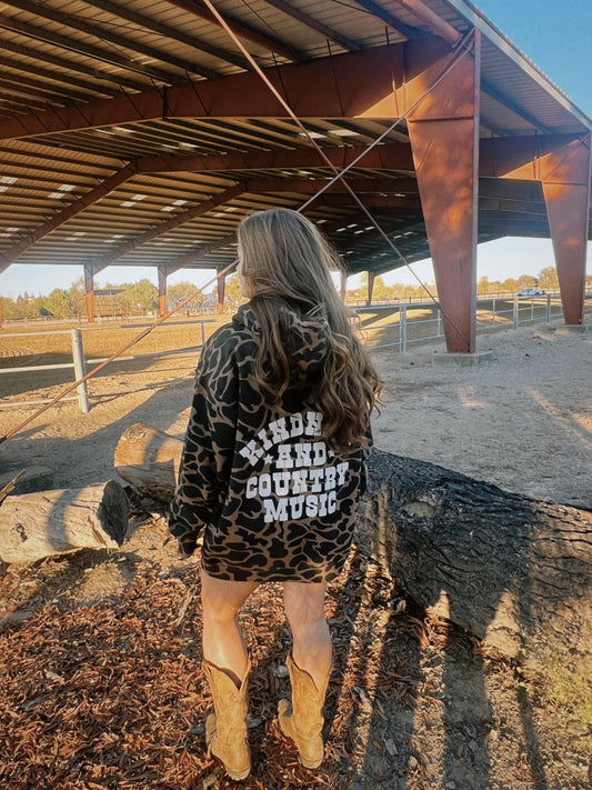 Kindness & Country Music Duck Camo Hoodie