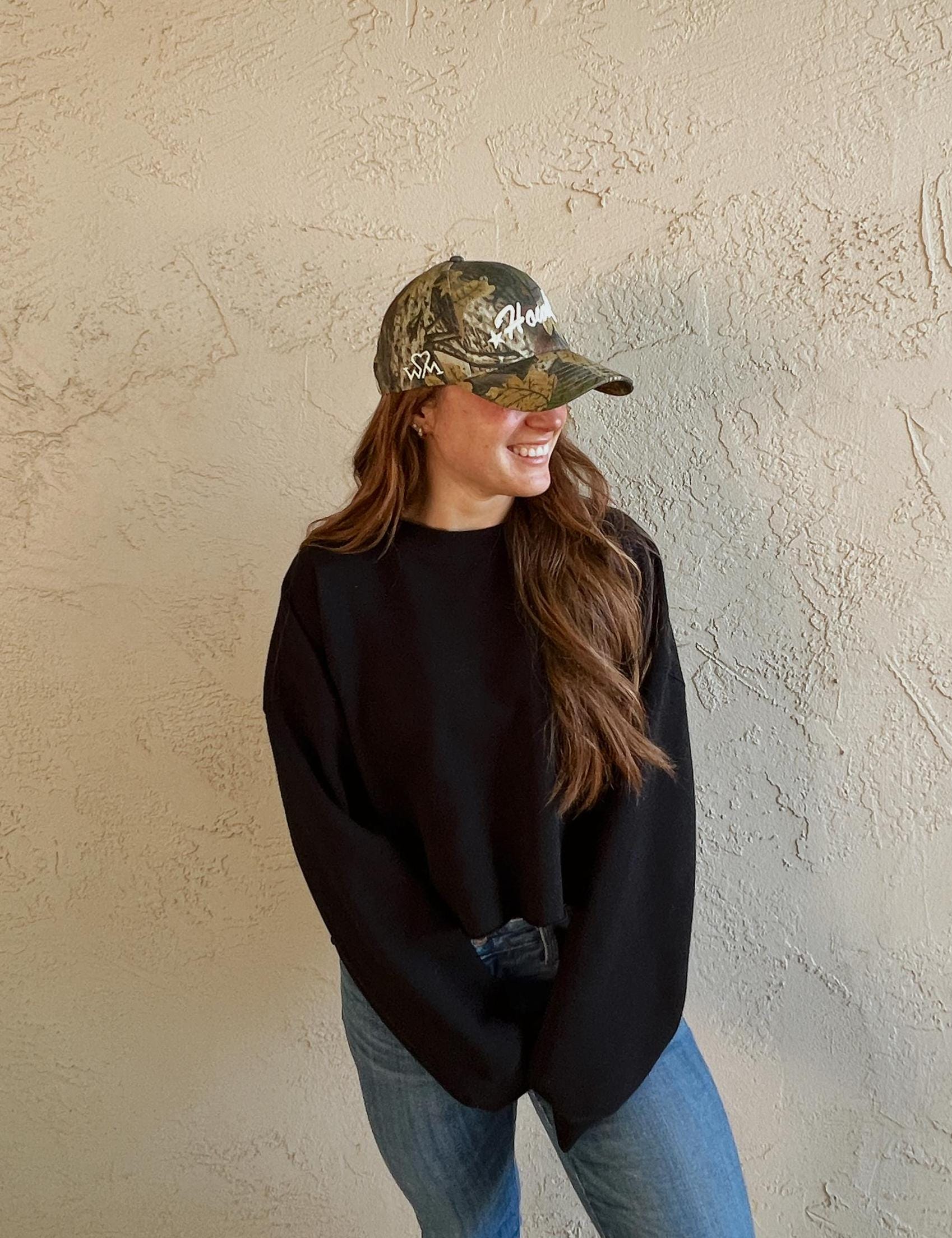 Howdy Puff Embroidery Dad | Baseball Cap | Camo