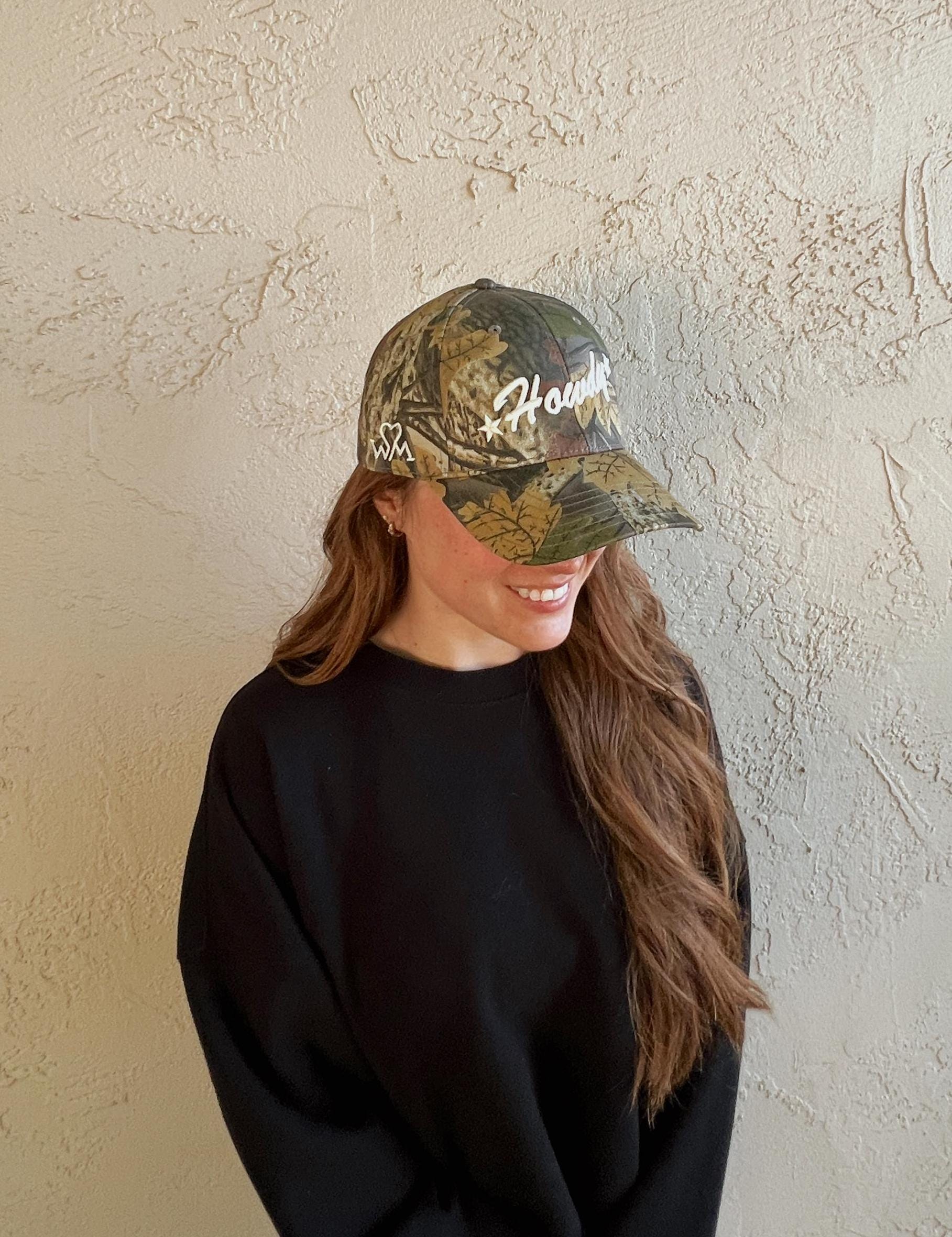 Howdy Puff Embroidery Dad | Baseball Cap | Camo
