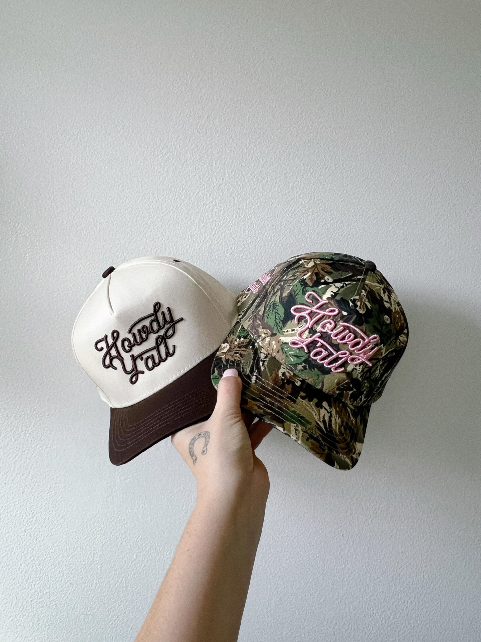 Howdy Y'all Canvas Trucker Hat