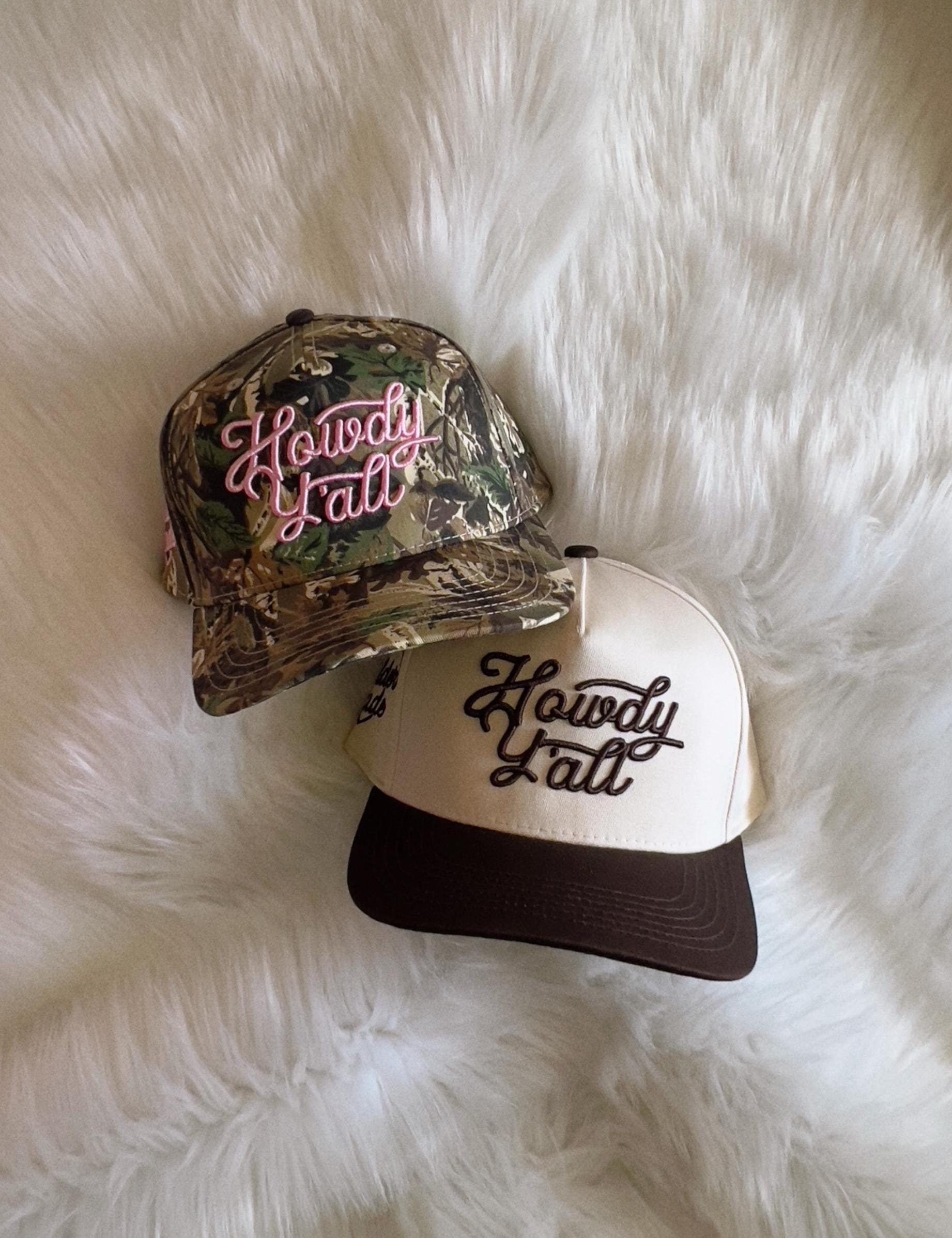 Howdy Y'all Canvas Trucker Hat