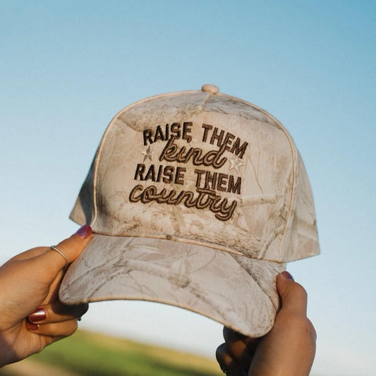Raise Them Kind & Country Hat